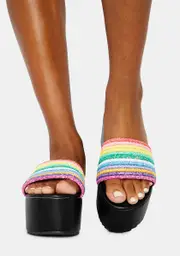 Night Sour Straws Rainbow Platform Slides