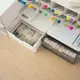 斜插式筆筒多功能創意辦公室學生桌面簡約一體大容量化妝筆收納盒