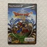 Dragon Quest VIII: Journey of the Cursed King (PlayStation 2 PS2) NEW SEALED!
