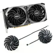 95mm CPU Video Card Cooling Fan For MSI RX6700XT RX6600XT MECH 2X PLD10010S12HH