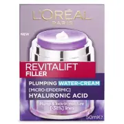 L'Oreal Paris Revitalift Filler Plumping Water Cream Hyaluronic Acid 50ml