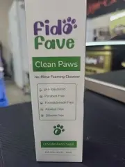Fido Fave Clean Paws No Rinse Foaming Cleanser Lavender Chamomile 5 oz 7/28/27