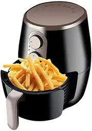 Air Fryer Compact Size, Oilless Air Fryer w/Quick Knob & Touch Screen, Air Cooker Presets, Keep Warm, Suitable for Dishwasher, 350 * 260mm Comfortable Anniversary