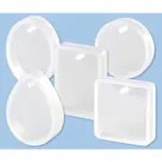 Zart Silicone Moulds 5pk for Resin & Clay