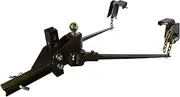 BXW0753 SWAYPRO Weight Distributing Hitch 750lb Tongue Weight for Underslung Coupler with Clamp-On Latches