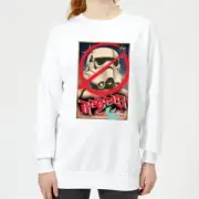 Star Wars Rebels Poster Women's Sweatshirt - White