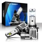 NOVSIGHT 80W 18000LM 9005 HB3 LED Headlight Globes High Beam Canbus Error Free