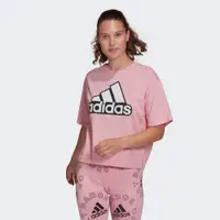 在飛比找PChome24h購物優惠-【ADIDAS】W BLUV Q1 CRO T 女 短袖上衣