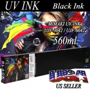 MIMAKI UV-INK ONLY FOR UJF-3042 / UJF-6042 560ml Black color Cartridge