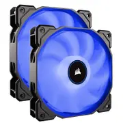 [CO-9050090-WW] Air Flow AF140 LED Blue 140mm Fan Twin Pack Fan Low Noise Edition