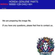 Honda Genuine MUGEN Emblem Chrome Chrome Plating / White 90000-YZ8-DV63-WH