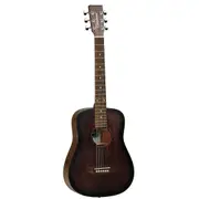 Tanglewood TWCRT Crossroads Traveller Acoustic Guitar - Mahogany, Travel Size