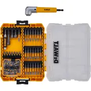 Dewalt DWAF60RASET - 60 Piece Driver Bit Set with Right Angle Attachment