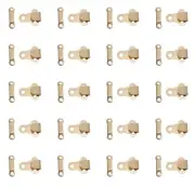 30 Pairs Sewing Hooks and Eye Closure Fasteners Clasps for Pants Metal Small ...