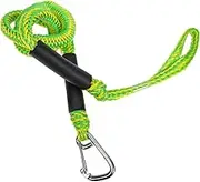 Dock Mooring Line Bungee Rope with Hook Elastic Rope for Secure Boat and Yacht Mooring for Outdoor Use Compact and Durable Design