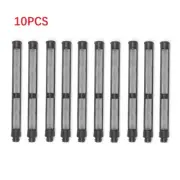 Save Time and Money with 10pcs Black Airless Spray Pump Filter Mesh 60 Mesh