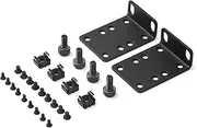 PhyinLan Rack Mount Kit 19 Inch Large Compatibility Rack Ears for 17.3" Wide Cisco, D-Link, Dell PowerConnect, HP V1910, Linksys, and NETGEAR Switches
