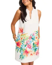 Tommy Bahama Tropi-Flore Linen Shift Dress