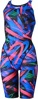 [Speedo] Speed SCW12406F Women's Flex Sigma Semi-Open Back Kneeskin