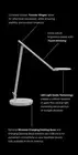 Wireless Charger desk lamp Black humanscale