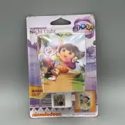 Nickelodeon Dora The Explorer & Boots Incandescent Nightlight Plug In NIB NEW