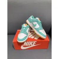 在飛比找蝦皮購物優惠-Nike Dunk Low 白綠 蒂芬妮綠 焦糖底 女款25