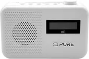 Pure Elan One² Portable FM/DAB+ Radio with Bluetooth, Cotton White