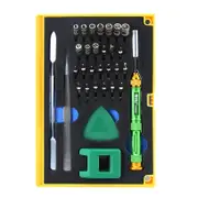 37-piece Magnetic Screwdriver Set with Professional Bit Driver