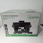 NEW In Box Basement Sentry Stbb100 Backup Sump Pump System 12v DC 29 Gpm Alerts