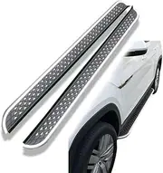 2pcs SUV Side Step fit for VW Volkswagen Amarok 2011-2022 NerfBar Running Boards Aluminium Pedal Accessories (with Brackets)