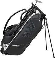 PXG B-PG-173-DKNSS Deluxe Hybrid Stand Bag, Darkness, 10.5 Shape, 6 Compartment, Stand Caddy Bag, Golf Bag