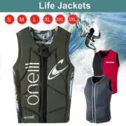 Adult Neoprene Life Jacket WaterSports Swimming Kayaking buoyancy Aid Life Vest