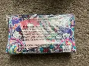 Vera Bradley Hello Kitty Paisley Trapeze Cosmetic Bag ~ Pattern Placement Varies