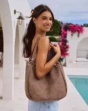 [Mooloola] Mooloola Women's Ami Big Bag in Brown One Size Brown
