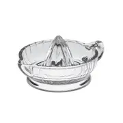 Avanti Glass Manual Citrus Juicer Lemon/Orange Lime Fruit Juice Squeezer Clear