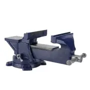 5 Bench Vise 360° Base Heavy Duty Tabletop Clamp With Anvil