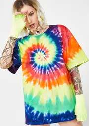[Cali Kind] On Anotha Level Tie Dye Shirt