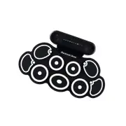 Electronic Drum Set 9 Pads Drum Practice Pad Kit Roll-Up Electric Drum Set