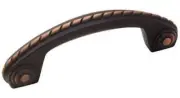 (12 Pack) 3-13/16" Scroll Pull Oil Rubbed Bronze