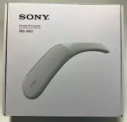 F/S SONY Japan Wearable Neck Speaker SRS-WS1 for TV Game Movie with Vibration
