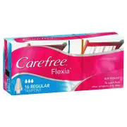 Carefree Tampons FLEXIA Regular X 16