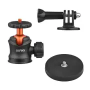 UURIG Mount Powerful Ball Head for GoPro46 F8Z7