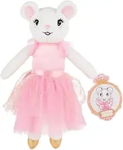 Claris, the Chicest Mouse in Paris Mini Plush Toy, Parfait Pink, 20 cm