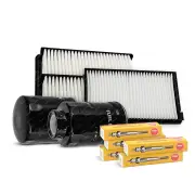 NGK Glow Plug & NTK Filter Service Kit for Ford Ranger PX1 PX2 PX3 3.2L Panel