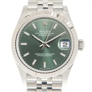 ROLEX 勞力士 278274 DATEJUST LADY薄荷綠x31mm