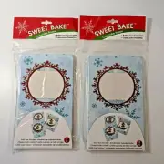 2 Packages of 3, Sweet Bake, Cupcake Boxes, Pastry, Tart, Treat Holder, Box Kits