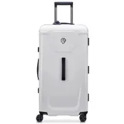 Delsey Peugeot 80 cm 4-Wheel Trunk Suitcase - White