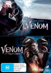 2 MOVIE FRANCHISE PACK: VENOM (2018) / VENOM: LET THERE BE CARNAGE [NEW DVD]