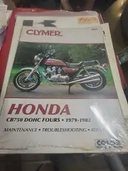 NEW SEALED 1979-1982 Honda CB750 CB 750 C K F Four CLYMER REPAIR MANUAL M337