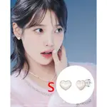 韓國【J.ESTINA】MARIEL心型珍珠耳環 🔥IU代言同款